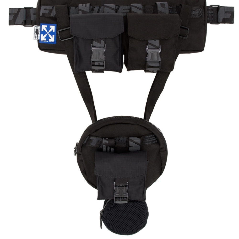 Off white belt bag w/tags
